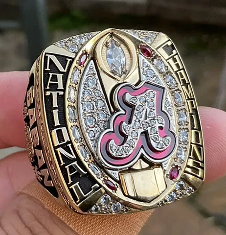 2015 ALABAMA CRIMSON TIDE NATIONAL CHAMPIONSHIP RING JOSTENS NICK SABAN Cover