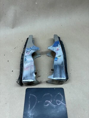 1973 1978 1979 Ford F150 F250 F350 BUMPER GUARDS BUMPERETTES OEM CHROME & RUBBER - Image 1 of 4