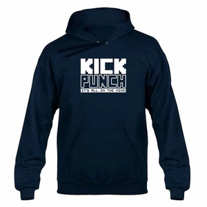 Felpa con cappuccio Kick Punch It's all in the Mind Parappa Rappa Lyrics - Foto 1 di 4