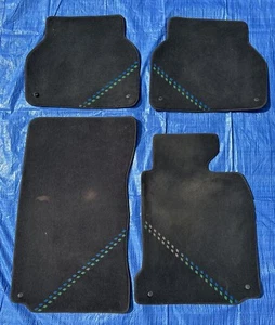 •Genuino• Alfombrillas/alfombras Alpina B10 V8S (BMW E39) - negras - Imagen 1 de 6