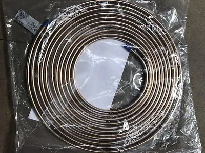 Roll 25ft Long 3/16" Kunifer Cunifer Car Brake Pipe - Image 1 of 2