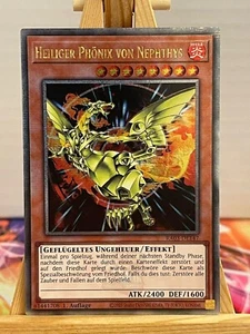 Heiliger Phönix Von Nephthys RA03-DE147 Quarter Century Secret Rare DE NM YUGIOH - Bild 1 von 1