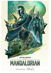 Star Wars The Mandalorian Staffel 3 Poster doppelseitig Original 27x40 - Bild 1 von 2