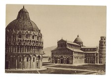 1900's Hood's Photos of the World Advertising Trade Card - Leaning Tower of Pisa