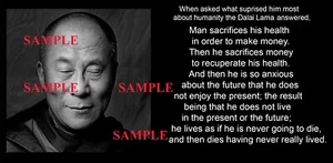 Dalai Lama Small Poster - Picture 1 of 1