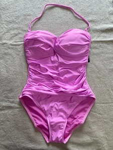 La Blanca Island Goddess Ruched One Piece Swimsuit - Picture 1 of 6