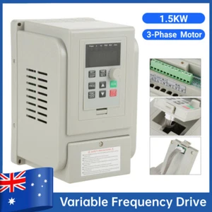 1.5KW 2HP 220V Single To 3 Phase Variable Frequency Drive Inverter VFD VSD AU - Picture 1 of 12