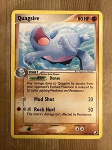Pokémon TCG Quagsire EX Unseen Forces 44/115 Uncommon DMG - Picture 1 of 2