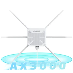 AX3000 WiFi6 Router Outdoor Dual Band WiFi Repeater Long Range Extender for Park - Picture 1 of 9