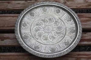 Tablett Deko Schale Ornamente Orientalische marokkanisch 3Füße Metall *LV* - Bild 1 von 5