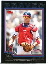 Javy Lopez Card 2004 Topps Black #78