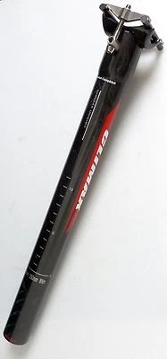 mr-ride 135g,30.9x350 Climax SP02C UD gloss carbon Seatpost Black for Giant Bike - Image 1 of 4