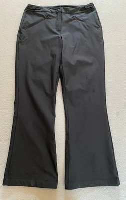 ROHAN TROUSERS SZ 10 SHORT BLACK STRIDERS WOMEN OUTDOORS ZIP POCKET SEE DETAILS - Image 1 of 4