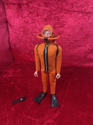 ВИНТАЖНЫЙ GI JOE 1964 ACTION SAILOR FROGMAN МОРСКИЕ САНКИ ДРАЙВЕР МЯГКИЙ ПОЧТИ КАК НОВЫЙ БЕЗ RES - Изображение 1 из 4