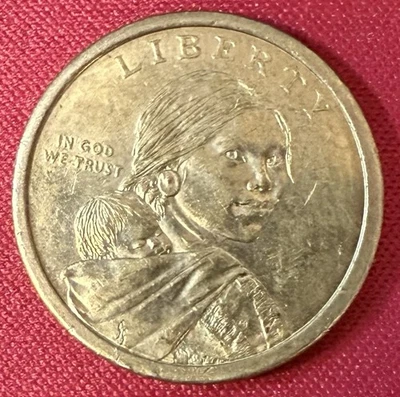 2011-P Native American Sacagawea Wampanoag Treaty Dollar Philadelphia Mint C - Image 1 of 2