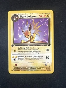 Dark Jolteon 1st Edition 38/82 Team Rocket - Bild 1 von 2