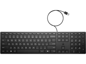 HP Wired Desktop 320K Keyboard - Picture 1 of 6