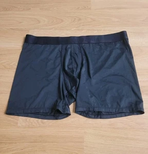 Zella Mens Stretch Microfiber Boxer Brief Size Large Black - Picture 1 of 2