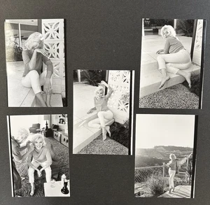 George Barris, Juego de 5; Fotos originales de Marilyn Monroe del negativo original - Imagen 1 de 2