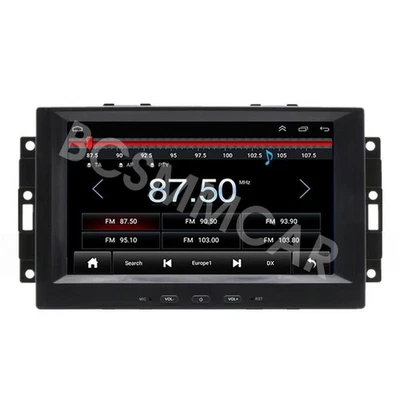 Unidad principal Bluetooth reproductor multimedia para automóvil Jeep Grand Cherokee 2004-2007 apto para Jeep Grand Cherokee Foto 1 de 4