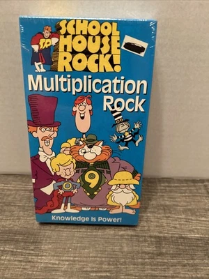Schoolhouse Rock Multiplication Rock (Video, VHS Format) 1995 New/sealed ￼ - Image 1 of 2