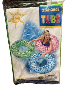 Intex The Wet Set Vinilo Verde Transparente 36 pulgadas Tubo Natación Flotador NUEVO Sellado - Imagen 1 de 2