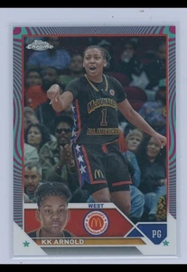 KK Arnold - 2023 Topps Chrome McDonald's All American Aqua & Fuchsia Swirl /175 - Picture 1 of 2
