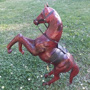 Pferd aus Leder - Bild 1 von 8