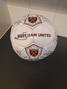 West Ham United Signed Football  2020 - Picture 1 of 13
