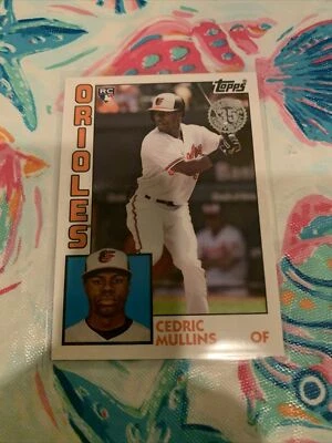 2019 topps 84R-CM Cedric Mullins Orioles RC - Image 1 of 2