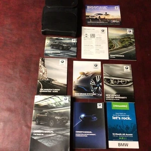 2019 BMW X6 OWNERS MANUAL BOOKS NAV XM & REF GUIDE CASE ALL MODELS - Picture 1 of 7