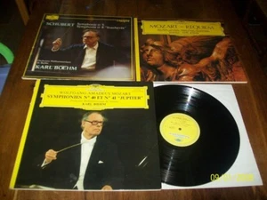 LOT 3 LP KARK BOEHM - Mozart / Schubert Deutsche Grammophon Great Condition - Picture 1 of 1