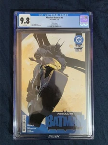 Absolute Batman #1 CGC 9.8 tercera impresión cubierta variante Nick Dragotta DC 2024 - Imagen 1 de 2