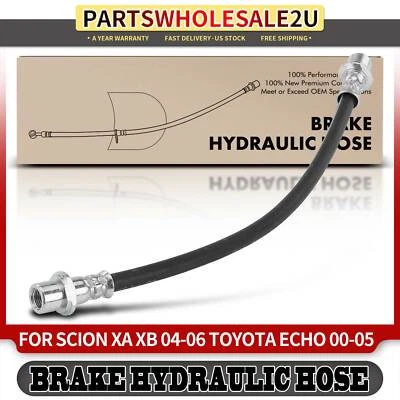 Manguera hidráulica de freno trasero izquierdo o derecho para Scion xA xB 04-06 Toyota Echo 00-05 Foto 1 de 4