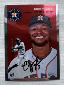 ⭐🦄 Tarjeta de Novato Corey Julks 2023 Topps Cromo Platino Aniversario #256 RC - Imagen 1 de 2