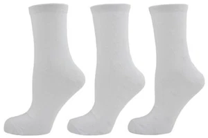 Bay 6 Girls Cotton Rich Textured Heart Short Socks White - Picture 1 of 10