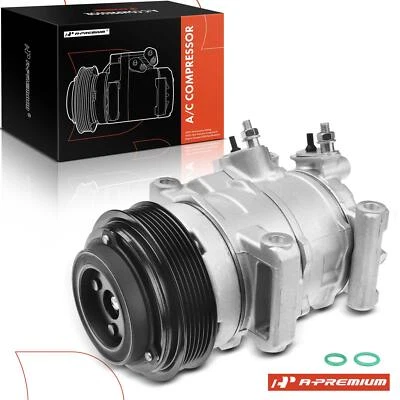 A-Premium AC Compressor w/ Clutch for Chrysler Town & Country Dodge Avenger 3.6L - Image 1 of 4