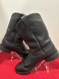 ARIAT Heritage Roper Herren Größe 10,5 D quadratische Zehenpartie Westernstiefel schwarz - Bild 1 von 7