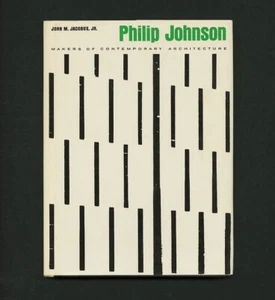 1962 John Jacobus PHILIP JOHNSON Modern Architecture Elaine LUSTIG Designed Book - Picture 1 of 8
