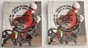 2 Advertising Premium Heinz Ketchup Bottle Promo Puzzle NOS New Sealed 2010s - Picture 1 of 3