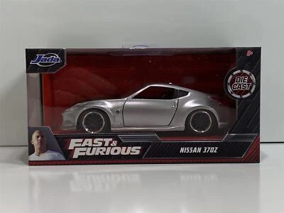 Fast and Furious Nissan 370Z Silver Black 1:32 Scale Jada 31852 - Image 1 of 4