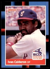 1988 Donruss Ivan Calderon Baseball Cards #182