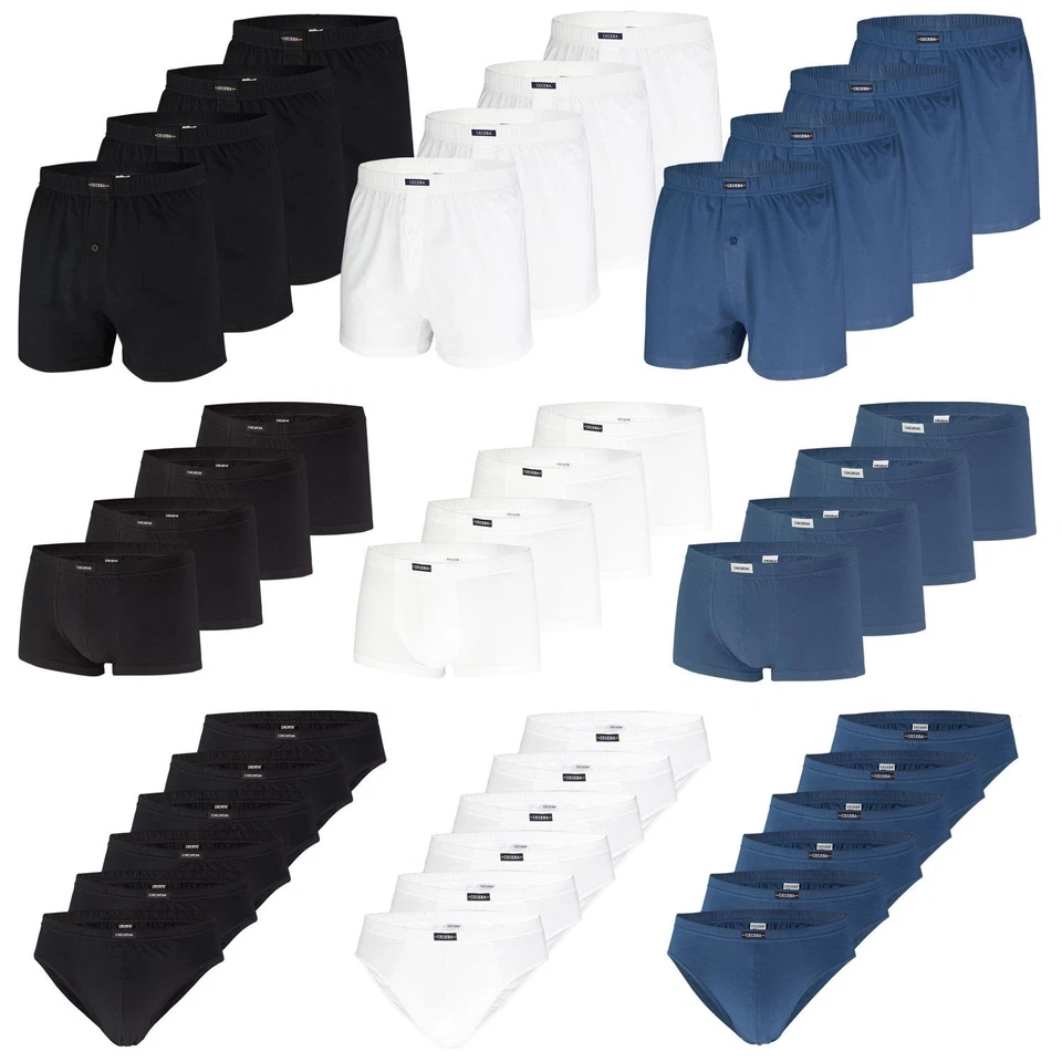 CECEBA Herren Slips Pants Boxershorts Baumwolle Unterhosen trocknergeeignet - Bild 1 von 1