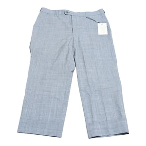 Suit Supply Light Grey Soho Turn-Up Trousers Mens 36 Dress Pants - Picture 1 of 10