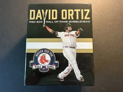 DAVID ORTIZ Boston Red Sox "Hall of Fame" 2020 SGA MLB Bobblehead *NEW IN BOX* Cover