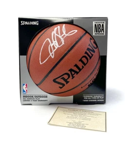 Jerry Stackhouse Signed Spalding Basketball w/ COA The Score Board 1995 - Picture 1 of 6
