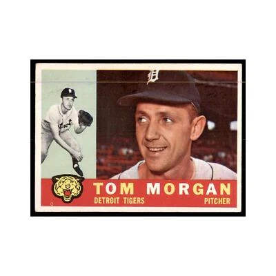 1960 Topps Tom Morgan Baseball Cards #33 - Image 1 of 3