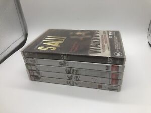 SAW Horror Movie Bundle Movies 1-5 Region 4 DVD Set VGC Free Tracked Shipping!