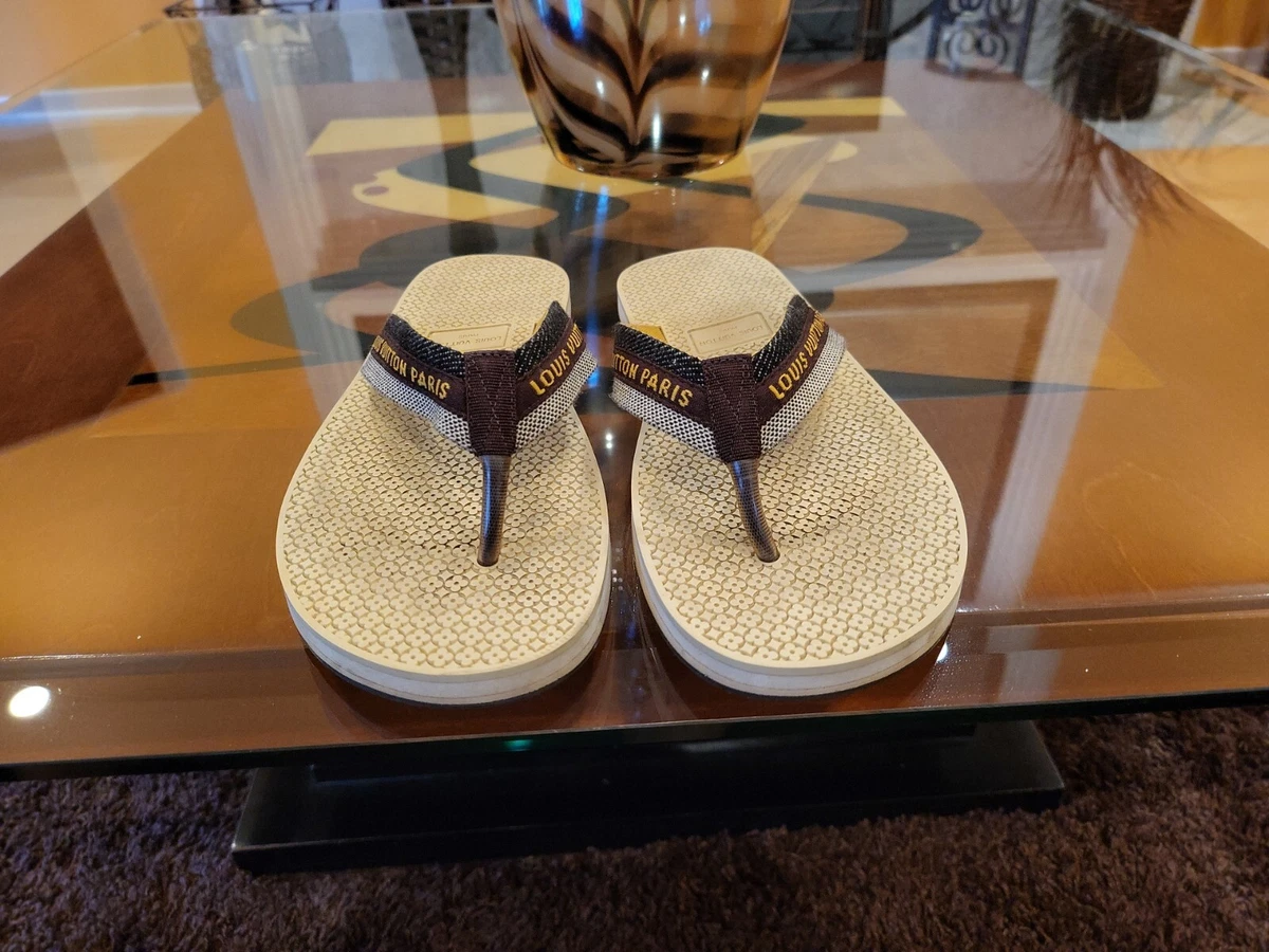 Louis Vuitton Flat (Under 1 in) Women's Flip Flop Sandals for sale