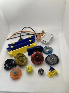 Beyblade Lot Launcher Rippers Ripcords Burst Doomscizor Spryzen Xcalius Kerbeus - Picture 1 of 5